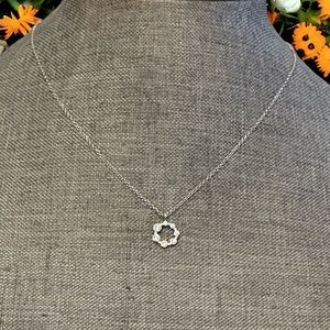 Bryan Anthonys rhinestone circle pendant necklace